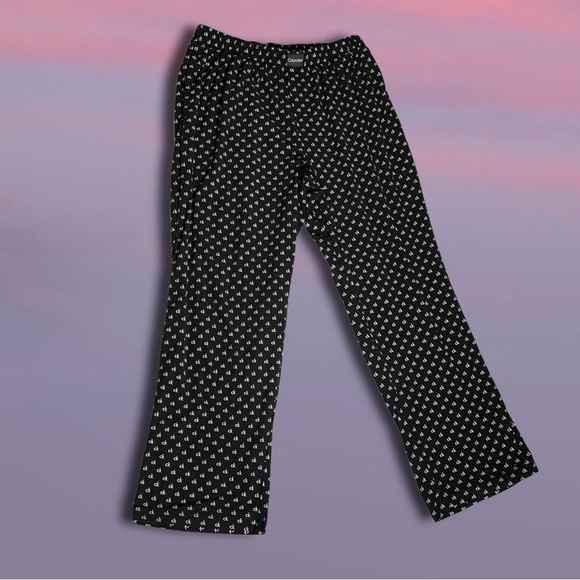 CALVIN Klein CK symbol Men’s Black Pajama Pants Size Large Elastic Waist - Picture 2 of 11